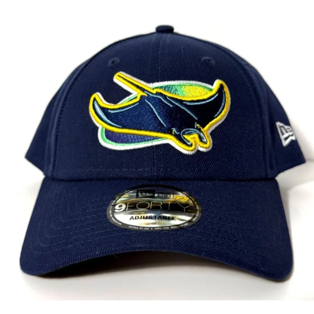 Tampa Bay Rays New Era 9FORTY Hat Navy Adjustable MLB Cap NEW